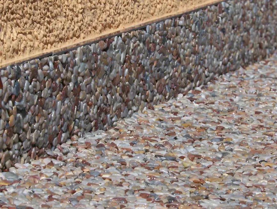 Marmorkiesel Arabescato, Detail